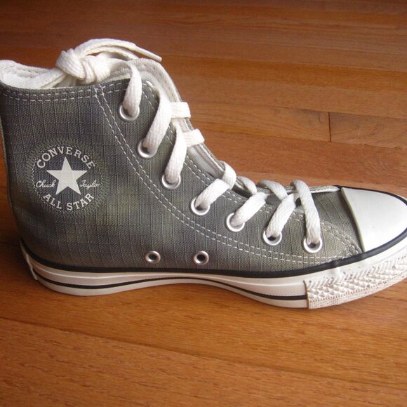 New Converse ASCT Hi High Top Sneakers Olive / Army Green Washed Canvas - Picture 8 of 16